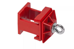 Klemmschelle Typ K1, rot, ohne Ösen – VPE 100 St.