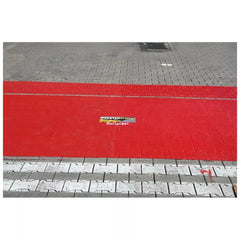 PlastiRoute™  Rollgrip, Verkehrsrot, Straßenmarkierungsfarbe, 16 kg