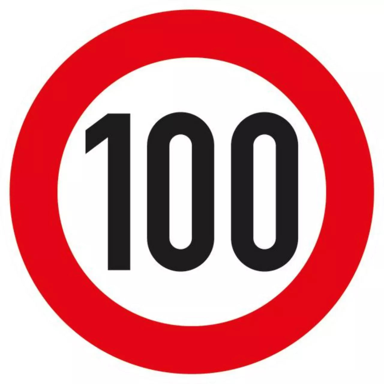 Zulassung 100 Km H Anhänger VZ274-100 Zulässige Höchstgeschwindigkeit 100 km-h - RD 750 | 122105