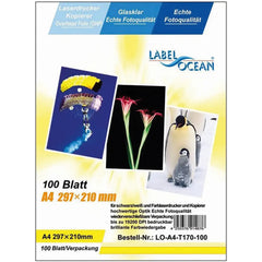 Kopierfolien A4, für Farb-Kopierer und Farb-Laserdrucker, 100 Stück