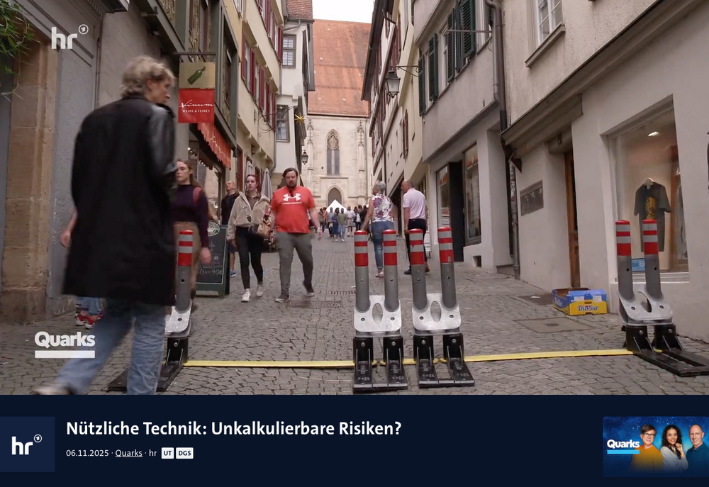 TV Sendung Quarks: Nützliche Technik: Unkalkulierbare Risiken?