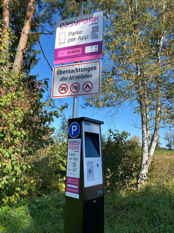 Moderne Parkraumbewirtschaftung für Sindelsdorf