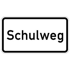 Verkehrszeichen VZ1012-55 Schulweg