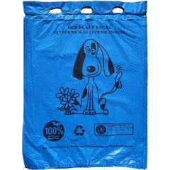 Hundekotbeutel Br. 250 x L. 310 mm, Dicke 20µ, blau, geblockt, (VE 50.000 Beutel)
