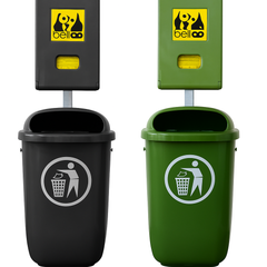 Hundetoilette belloo boxx & Cahrlie 50