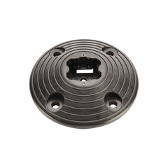 Standfuß zur Bodenmontage Leitpfosten Flex und Leitbake StandUP, Ø 200 x H.40 mm, Kunststoff, Bajonettaufnahme