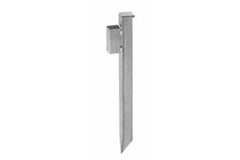 Erdanker Typ A für 40 x 40 mm Schaftrohre, leichte Ausführung