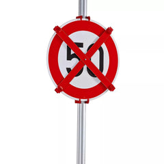 Auskreuzvorrichtung für Verkehrsschild, 600 mm-Flachschilder