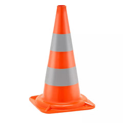 Leitkegel E500 1,54 Kilogramm, orange, mit reflektierendem Folienring