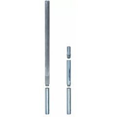 Gelenksystem Robinson ø 76 mm, Wandstärke 2,9 mm, mit Bodenhülse - 5 Stück