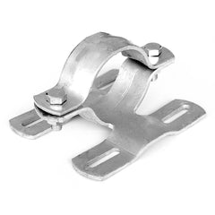 Doppel-T-Schelle ø 60 mm, Lochabstand 70 mm, für Übereinandermontage, R107D