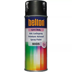 Belton Lackspray RAL 9005, tiefschwarz matt, 400 ml