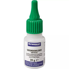 Sekundenkleber, Inhalt 20 g, universeller Cyanacrylatkleber, Flasche