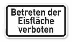 P-2002 Betreten der Eisfläche verboten, RA1