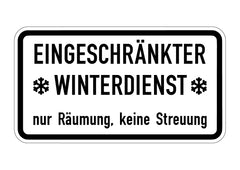 WH35 - Eingeschränkter Winterdienst, nur Räumung, keine Streuung - 231x420x2mm RA2