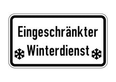 WH36 - Eingeschränkter Winterdienst - 231x420x2mm RA2