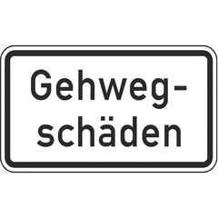 WH59 - Gehwegschäden - 231x420x2mm RA2