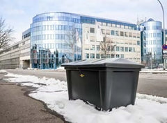 Streugutbehälter 500 Liter, anthrazit