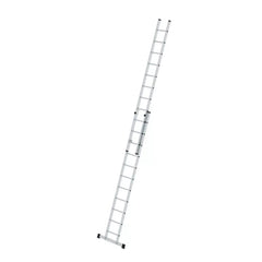 Sprossen-Schiebeleiter mit Standard-Traverse 2x11 Sprossen