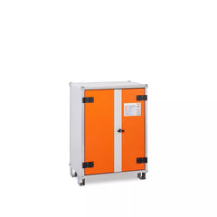 Akku-Ladeschrank, Li-SAFE 8/10 Premium, L.890 x B.660 x H.1110 mm, 2 vier-fach 1-phasige Steckdosen, Stapelfüßen, Rauchmelder, Lüftung und Alarmierung