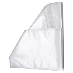 Großvolumen-Wertstoffsäcke, Volumen 2500 l, transparent, BxH 1250/900x2500 mm, Stärke 80 my, VE 30 Stück
