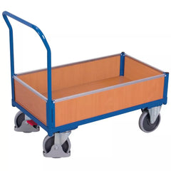 Kastenwagen, Ladefläche LxB 1010x650 mm, Außenmaße LxBxH 1125x700x1015 mm, Traglast 500 kg