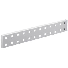 Lochplattenstreifen, RAL 7035,BxH 460x70 mm