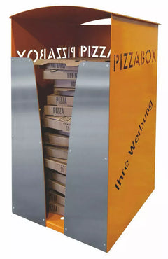 Abfallbehälter Pizzabox-Sammler für bis zu 20 Pizzakartons