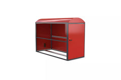 Fahrradgarage BikeBox 2 Maxi Anbausatz