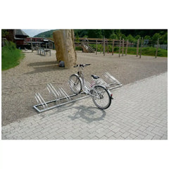 Fahrradständer, feuerverzinkt verzinkt, 2x5 Fahrräder