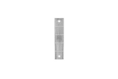 Langreflektor Kunststoff 40 x 180 mm weiß mit Bohrung (VE 100 St.)