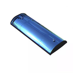 Wildwarnreflektor Standard, Farbe lichtblau, inkl. Befestigungsmaterial