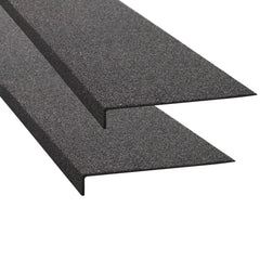 Antirutschwinkel, schwarz, 230 x 1000 x 30 mm