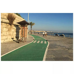 PlastiRoute Straßenmarkierungsfarbe Rollgrip Traffic Green, 16 kg