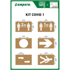 Schablonen KIT Covid