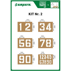 Schablonen KIT Nr. 2
