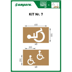 Schablonen KIT Nr. 7