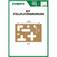 Schablonen KIT Stellplatzmarkierung