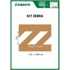 Schablonen KIT Zebra