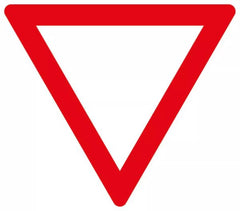 Verkehrszeichen VZ205 Vorfahrt gewähren - SL 630 2 mm RA2