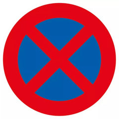 Verkehrszeichen VZ283 Absolutes Halteverbot - RD 600 2 mm RA2