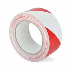 PROline-tape, rot-weiß, Bodenmarkierungsband, selbstklebend, 50 mm/33 m