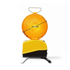 Star-Flash LED 620B 2seitig gelb, 200 mm Ø