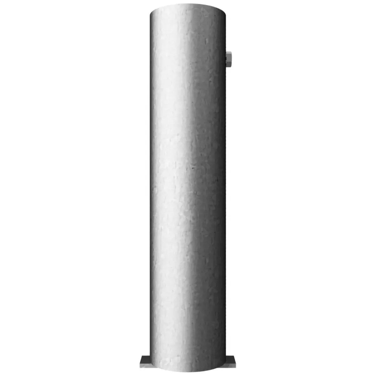 Bodenhülse für herausnehmbare Absperrpfosten Stahlrohr Ø 76 x 2,5 mm mit Dreikantverschluss