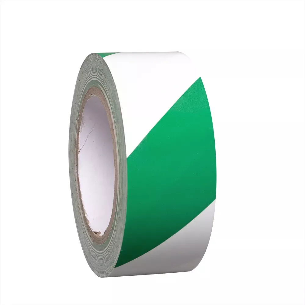 Proline-Tape, Bodenmarkierungsband, selbstklebend, grün-weiß, 75 mm x 33 m