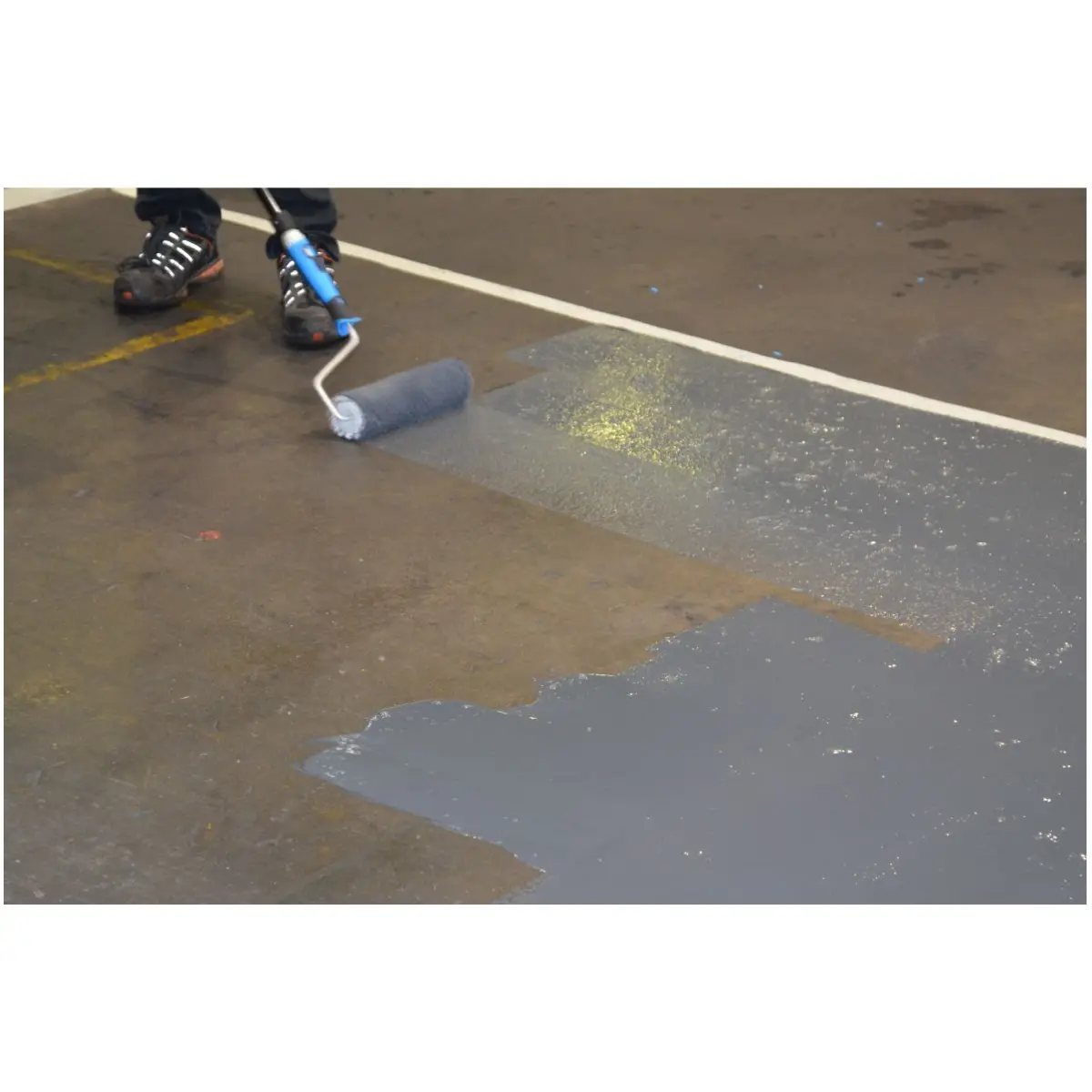 Bodenmarkierungsfarbe Industry Floor Paint, 5 l weiß 1 Stück
